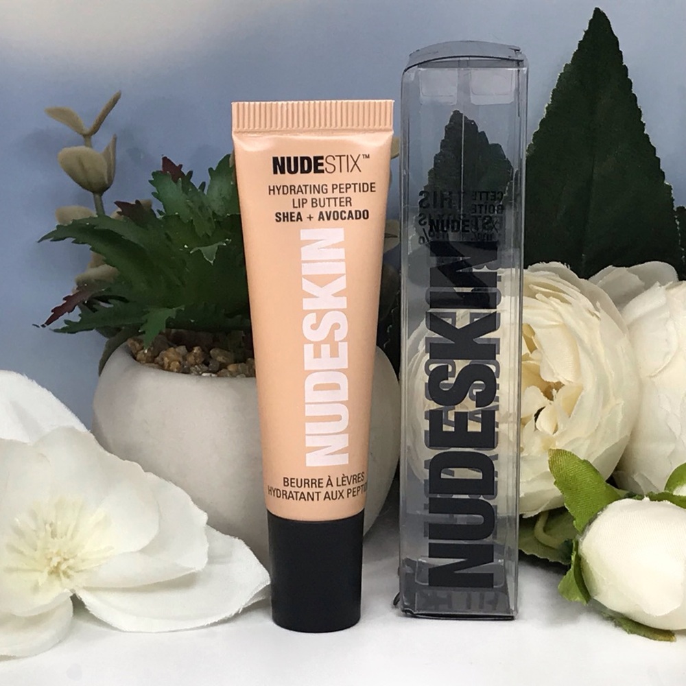 Nudestix Nude Stix Hydrating Peptide Lip Butter in Dolce Nude 10ml *BNIB